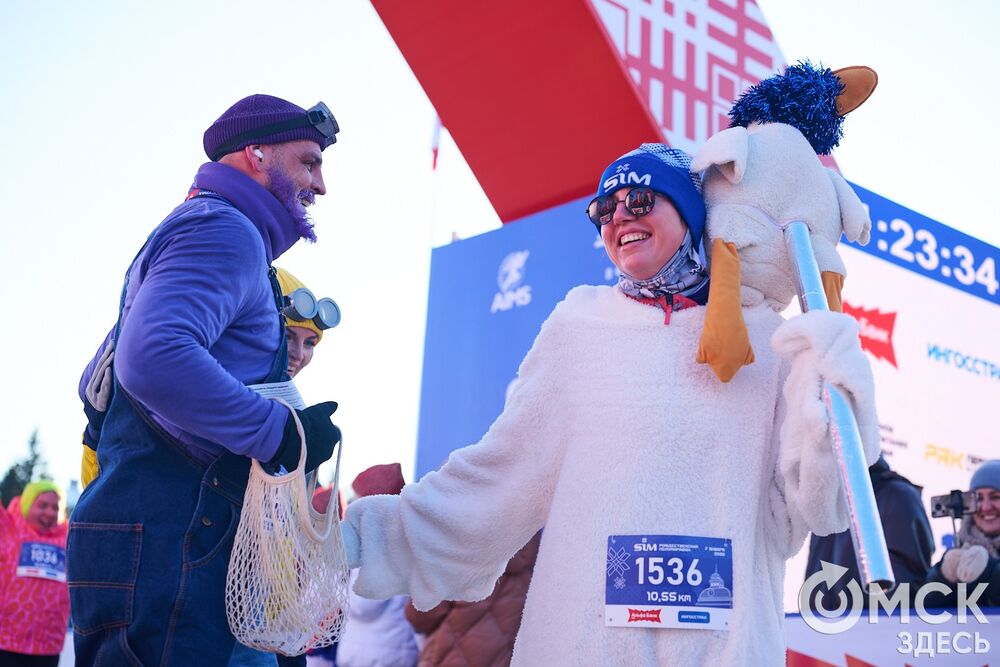 О победителях и тех, кого ещё можно было встретить на зимнем забеге, рассказываем здесь . Фото: Илья Петров