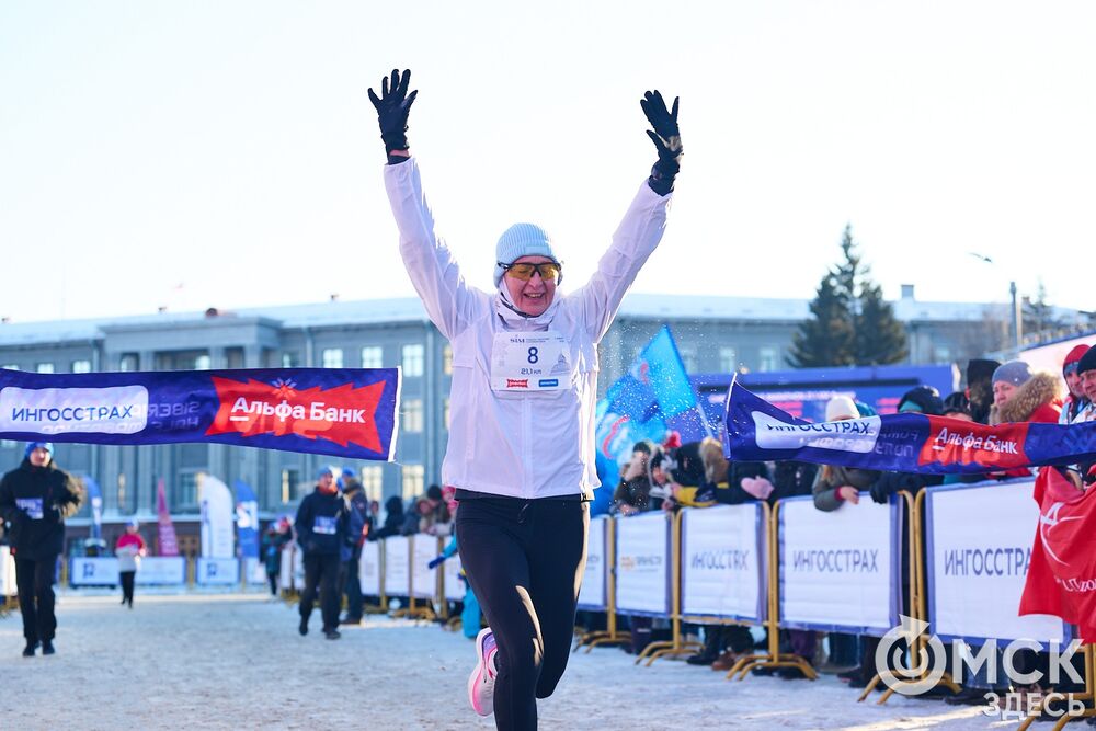 О победителях и тех, кого ещё можно было встретить на зимнем забеге, рассказываем здесь . Фото: Илья Петров