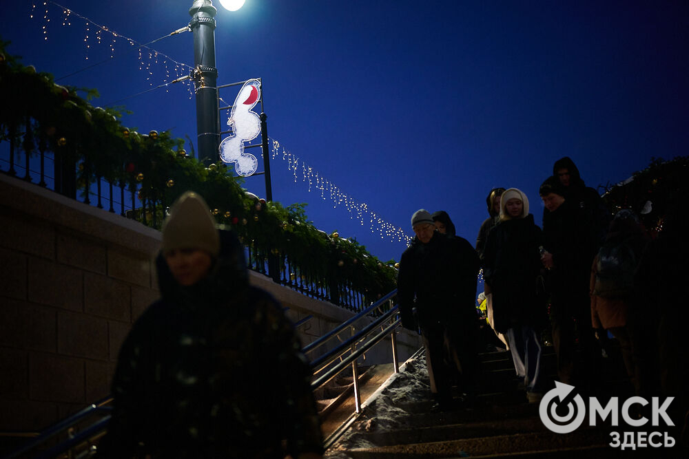 Омская молодёжь отметила День студента в центре города. Фото: Илья Петров