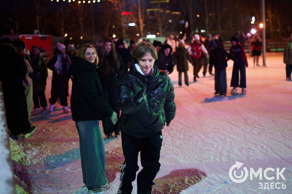 Омская молодёжь отметила День студента в центре города. Фото: Илья Петров