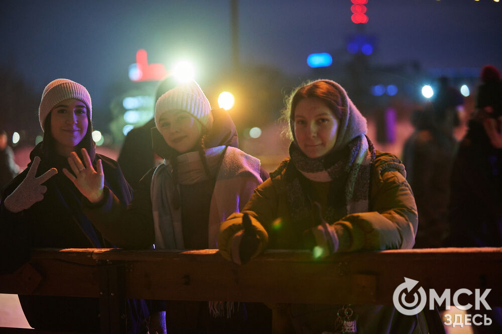 Омская молодёжь отметила День студента в центре города. Фото: Илья Петров