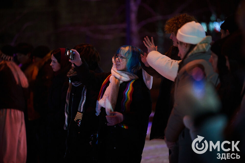 Омская молодёжь отметила День студента в центре города. Фото: Илья Петров