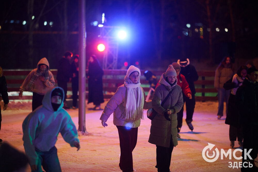 Омская молодёжь отметила День студента в центре города. Фото: Илья Петров