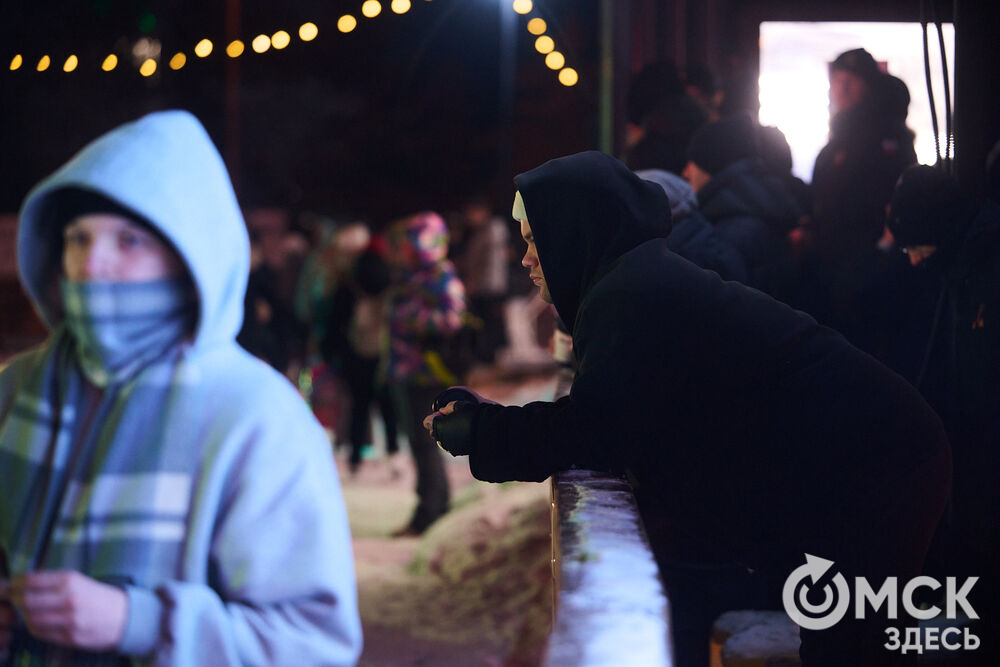 Омская молодёжь отметила День студента в центре города. Фото: Илья Петров