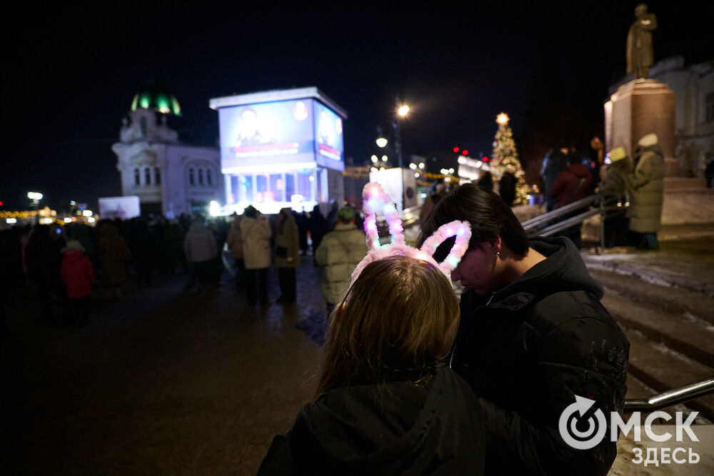 Омская молодёжь отметила День студента в центре города. Фото: Илья Петров