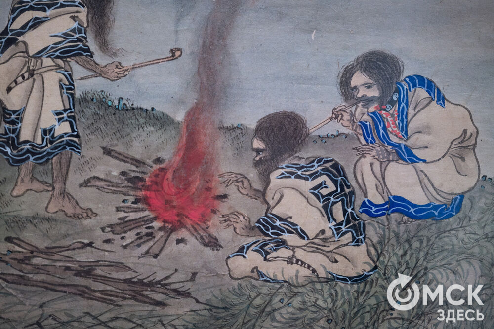 Музей изобразительных искусств имени М.А. Врубеля открыл омичам и гостям города "Загадочный мир айнов" (12+). Фото: Елизавета Медведева