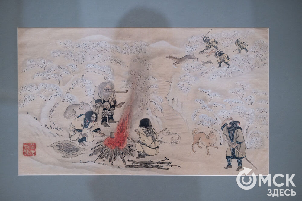 Музей изобразительных искусств имени М.А. Врубеля открыл омичам и гостям города "Загадочный мир айнов" (12+). Фото: Елизавета Медведева