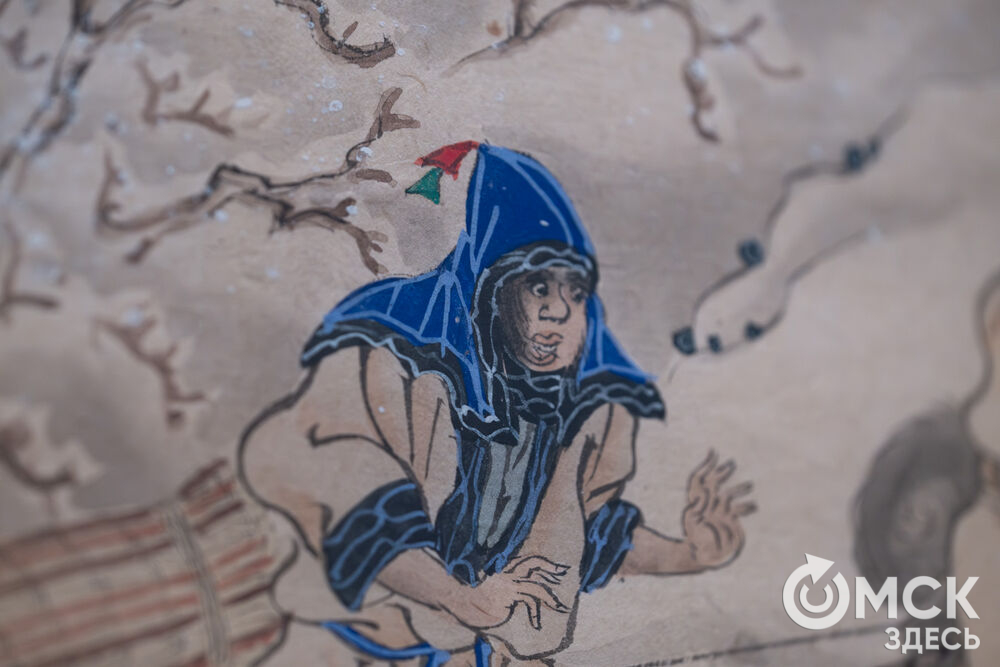 Музей изобразительных искусств имени М.А. Врубеля открыл омичам и гостям города "Загадочный мир айнов" (12+). Фото: Елизавета Медведева