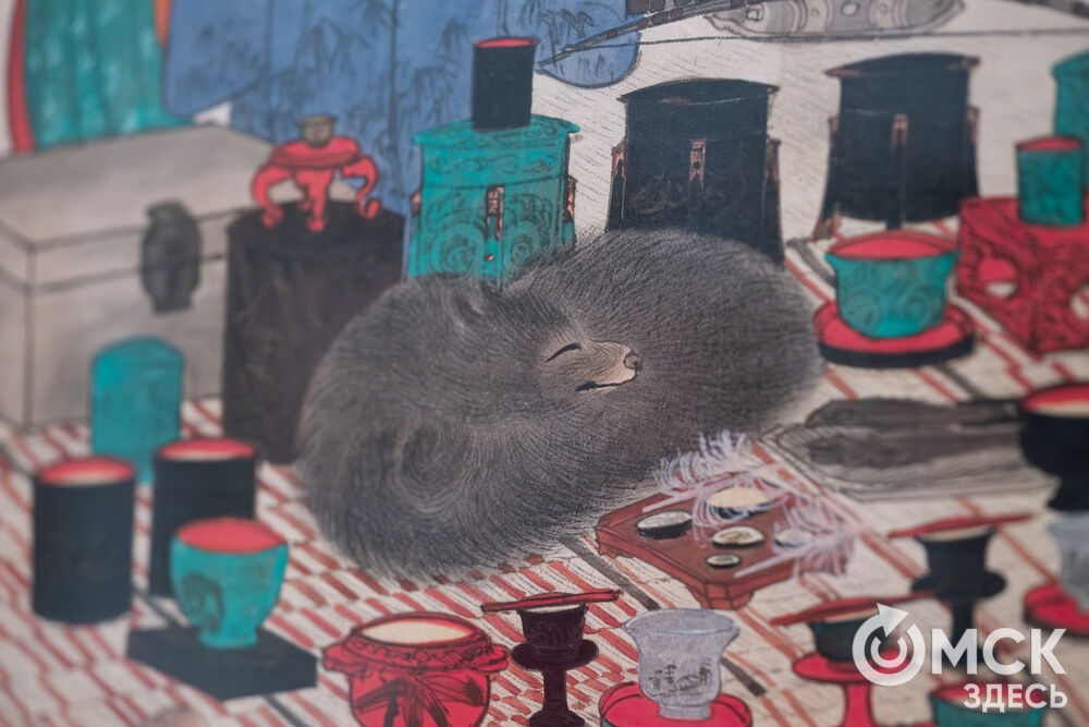 Музей изобразительных искусств имени М.А. Врубеля открыл омичам и гостям города "Загадочный мир айнов" (12+). Фото: Елизавета Медведева