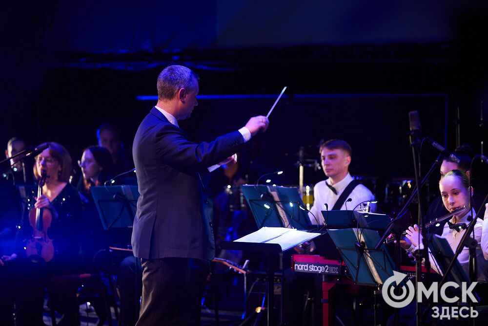В Омском государственном музыкальном театре состоялся юбилейный концерт Детской школы искусств №6 им. Е.Ф. Светланова. Фото: Илья Петров