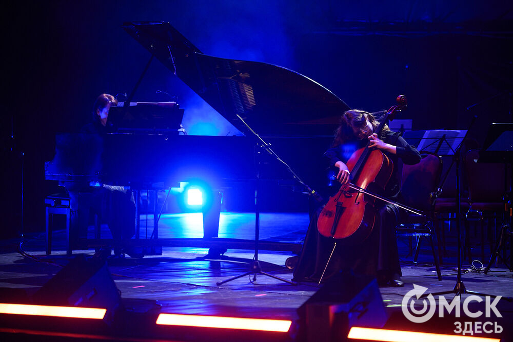 В Омском государственном музыкальном театре состоялся юбилейный концерт Детской школы искусств №6 им. Е.Ф. Светланова. Фото: Илья Петров
