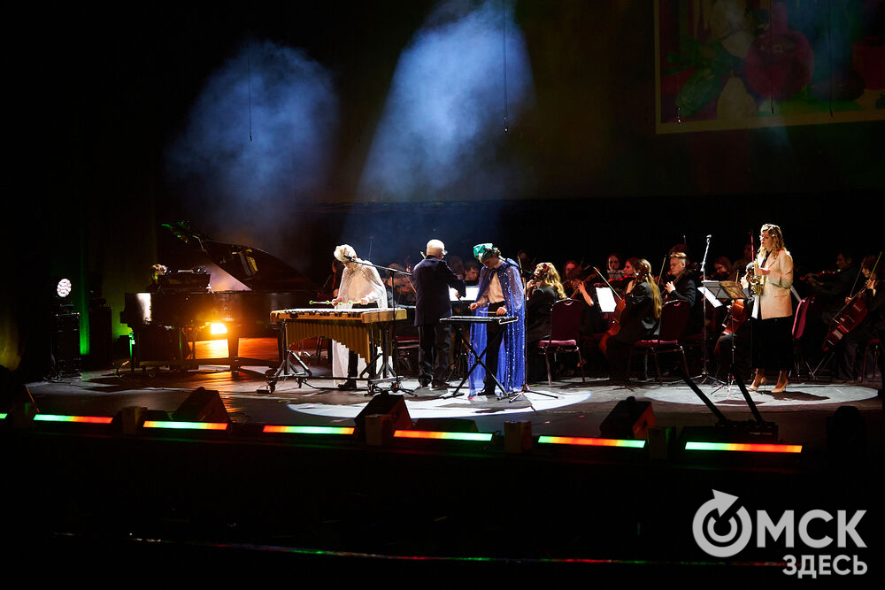 В Омском государственном музыкальном театре состоялся юбилейный концерт Детской школы искусств №6 им. Е.Ф. Светланова. Фото: Илья Петров