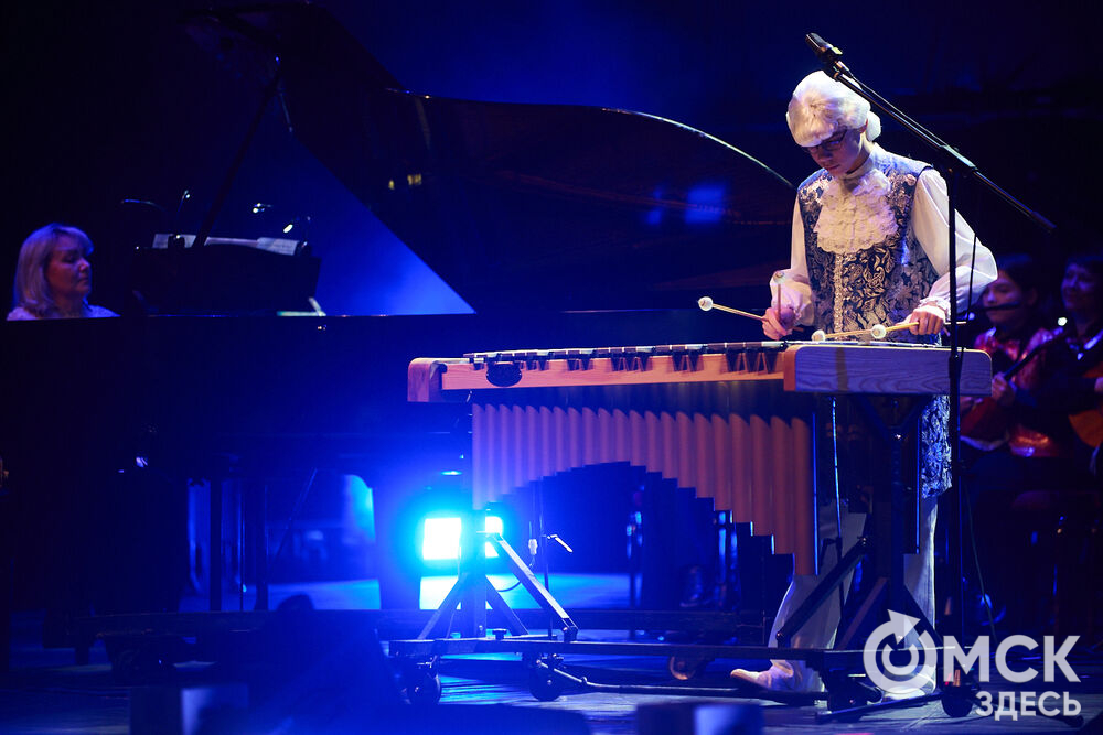 В Омском государственном музыкальном театре состоялся юбилейный концерт Детской школы искусств №6 им. Е.Ф. Светланова. Фото: Илья Петров