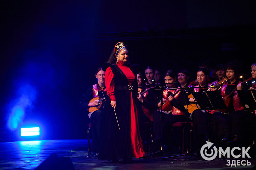 В Омском государственном музыкальном театре состоялся юбилейный концерт Детской школы искусств №6 им. Е.Ф. Светланова. Фото: Илья Петров