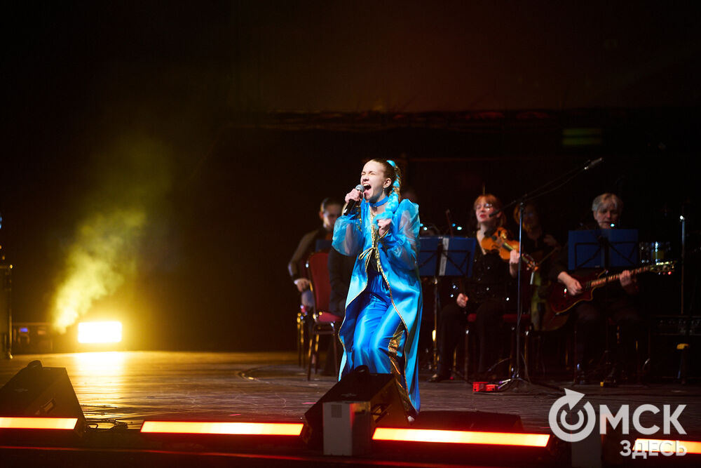 В Омском государственном музыкальном театре состоялся юбилейный концерт Детской школы искусств №6 им. Е.Ф. Светланова. Фото: Илья Петров