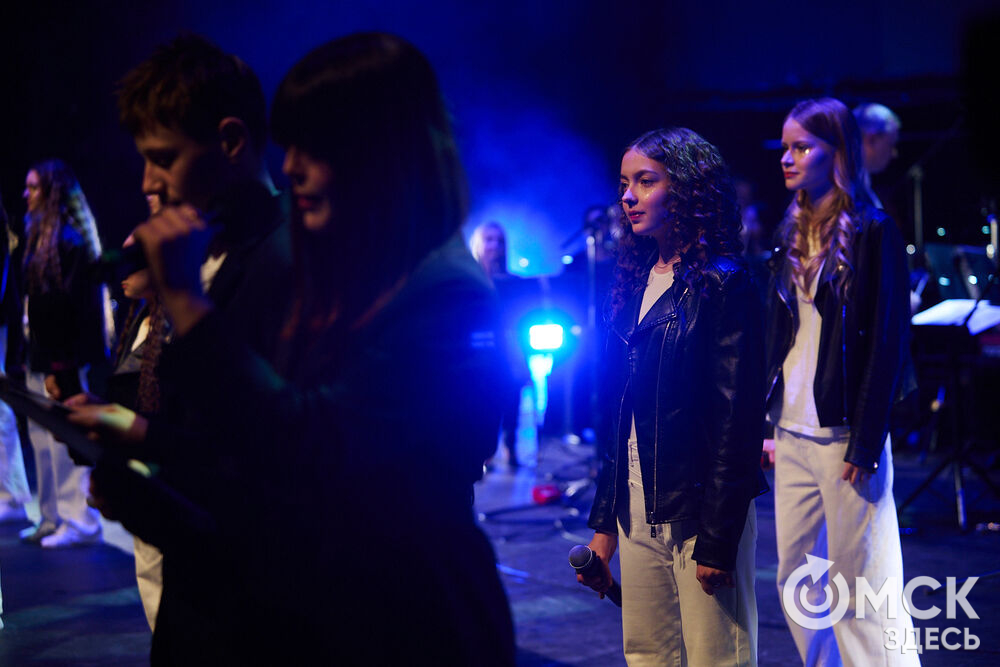 В Омском государственном музыкальном театре состоялся юбилейный концерт Детской школы искусств №6 им. Е.Ф. Светланова. Фото: Илья Петров