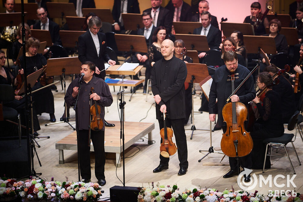Концерт с участием членов жюри и Омского симфонического оркестра дал старт III Межрегиональному открытому конкурсу исполнителей на струнно-смычковых инструментах имени Вильгельма Шпета. Фото: Илья Петров