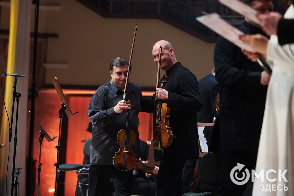 Концерт с участием членов жюри и Омского симфонического оркестра дал старт III Межрегиональному открытому конкурсу исполнителей на струнно-смычковых инструментах имени Вильгельма Шпета. Фото: Илья Петров