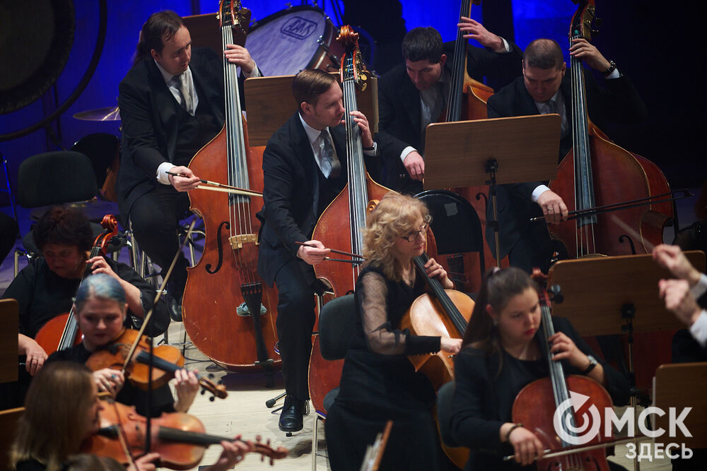 Концерт с участием членов жюри и Омского симфонического оркестра дал старт III Межрегиональному открытому конкурсу исполнителей на струнно-смычковых инструментах имени Вильгельма Шпета. Фото: Илья Петров