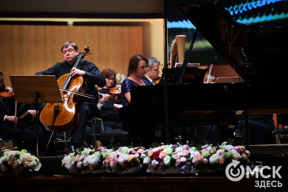 Концерт с участием членов жюри и Омского симфонического оркестра дал старт III Межрегиональному открытому конкурсу исполнителей на струнно-смычковых инструментах имени Вильгельма Шпета. Фото: Илья Петров