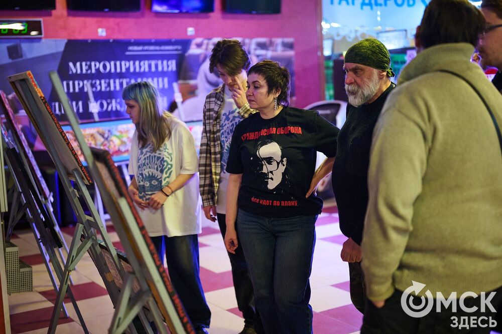 Омичи увидели документалку о Егоре Летове, охватывающую двадцать лет жизни музыканта. Фото: Илья Петров