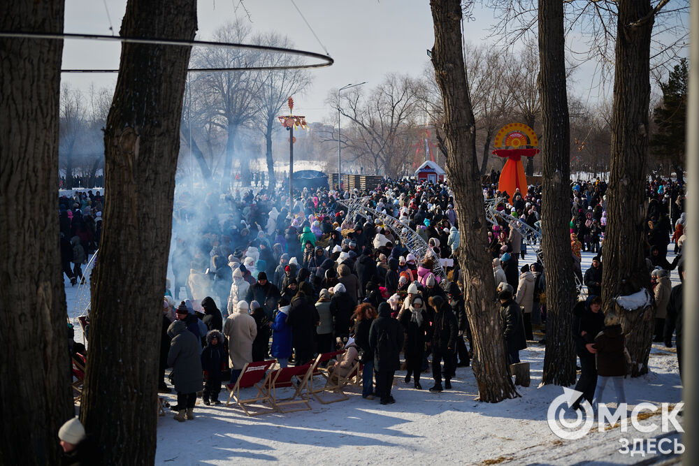 Омичи с размахом проводили зиму-2026