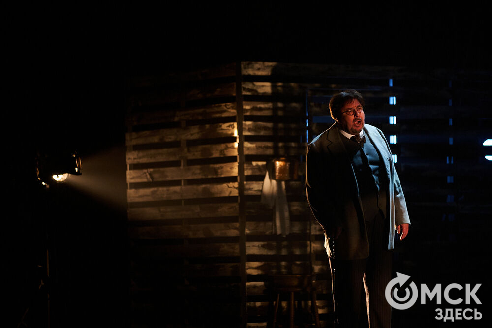 Чеховскую "Чайку" омскому зрителю представил Московский театр "Мастерская Петра Фоменко". Фото: Илья Петров