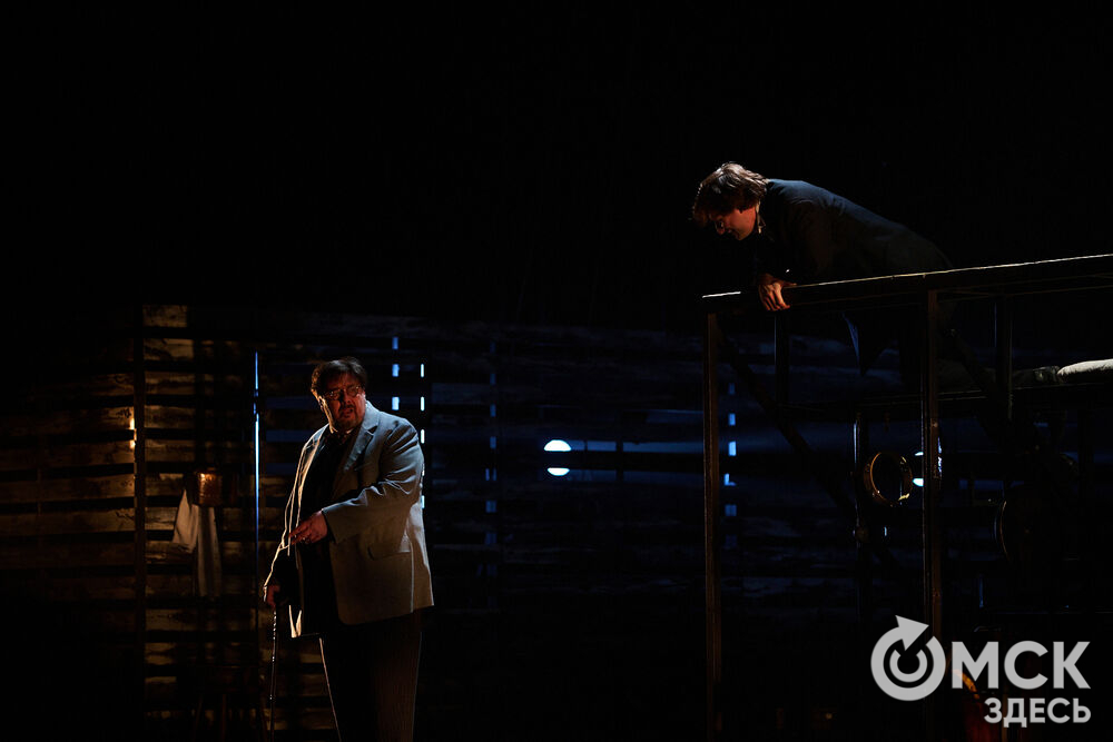 Чеховскую "Чайку" омскому зрителю представил Московский театр "Мастерская Петра Фоменко". Фото: Илья Петров