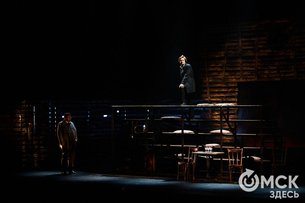 Чеховскую "Чайку" омскому зрителю представил Московский театр "Мастерская Петра Фоменко". Фото: Илья Петров