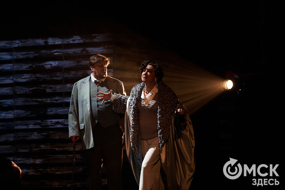 Чеховскую "Чайку" омскому зрителю представил Московский театр "Мастерская Петра Фоменко". Фото: Илья Петров