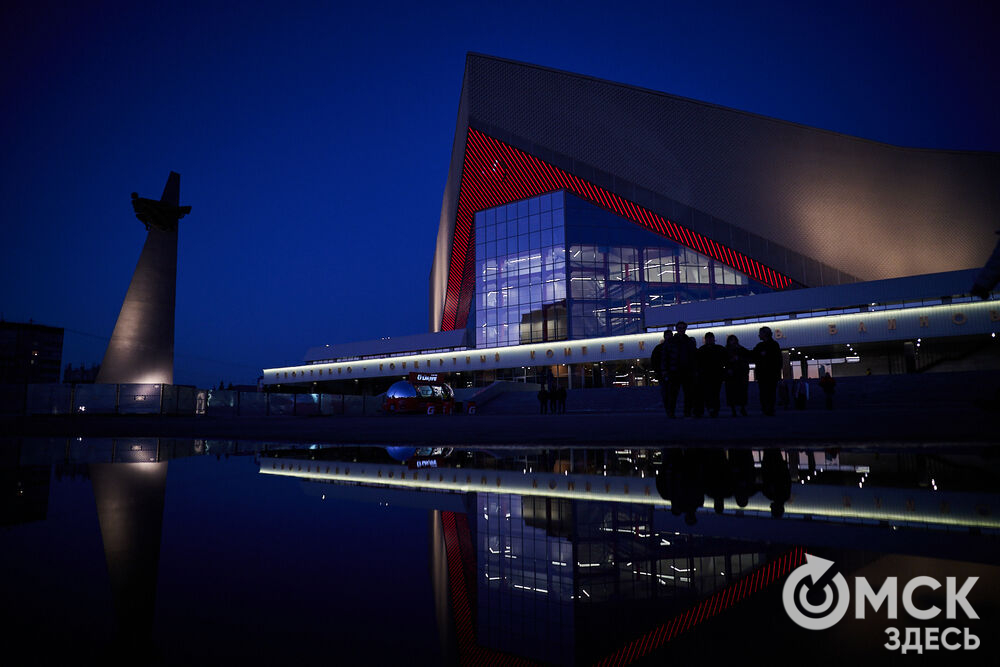 "Омские крылья" одержали победу над "Челметом" в домашнем матче на обновлённом СКК. Фото: Илья Петров