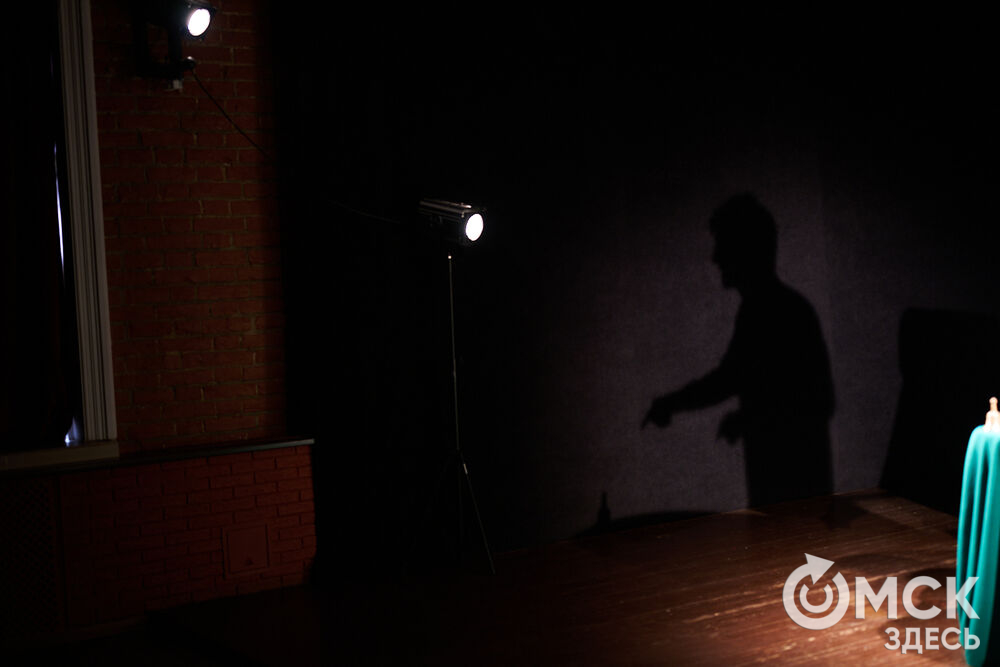 С "Честным Актёрским Творчеством" омичей познакомил заслуженный артист РФ Алексей Вы́сторопец. Фото: Илья Петров