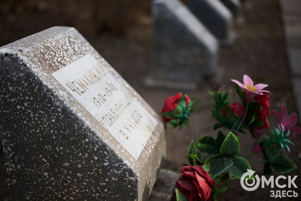 Одно из омских кладбищ, где на Радоницу не увидеть свежих цветов. Фото: Илья Петров