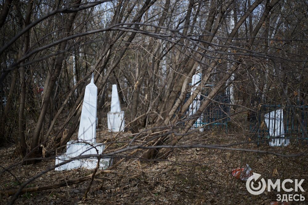 Одно из омских кладбищ, где на Радоницу не увидеть свежих цветов. Фото: Илья Петров