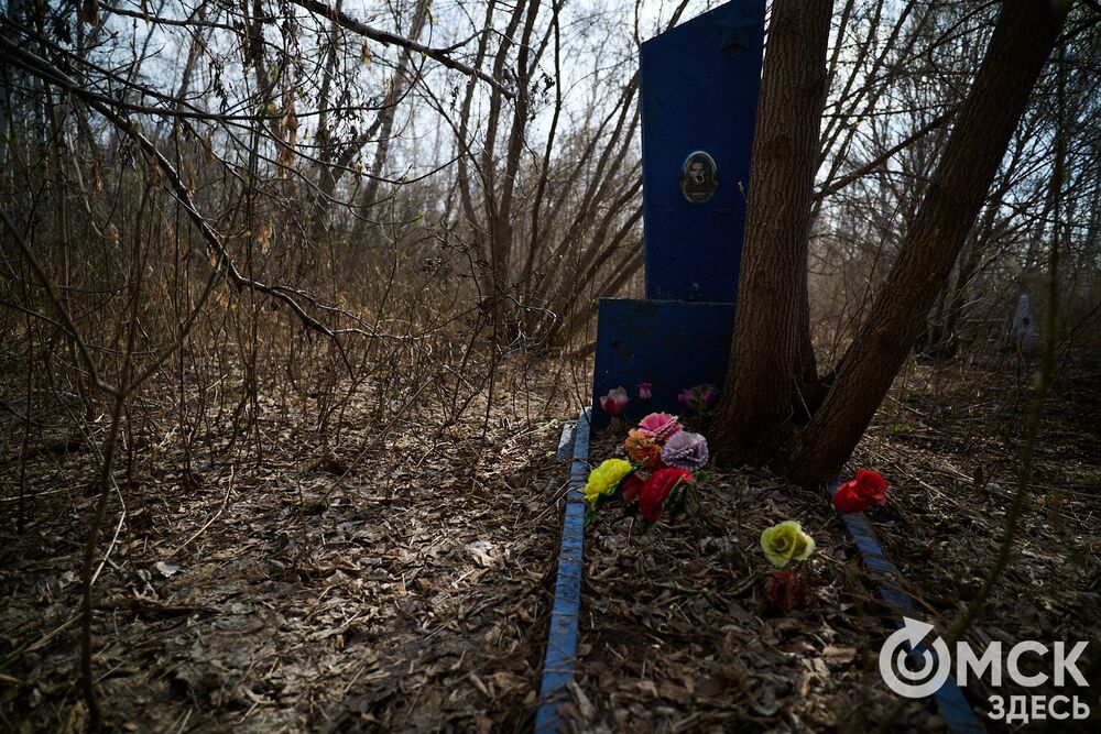 Одно из омских кладбищ, где на Радоницу не увидеть свежих цветов. Фото: Илья Петров