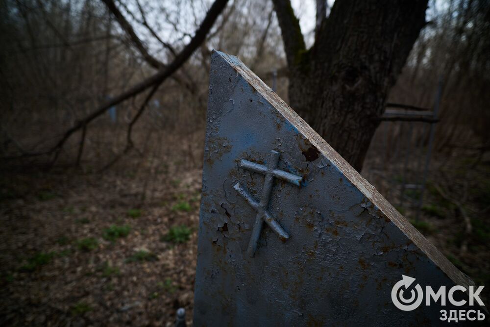 Одно из омских кладбищ, где на Радоницу не увидеть свежих цветов. Фото: Илья Петров