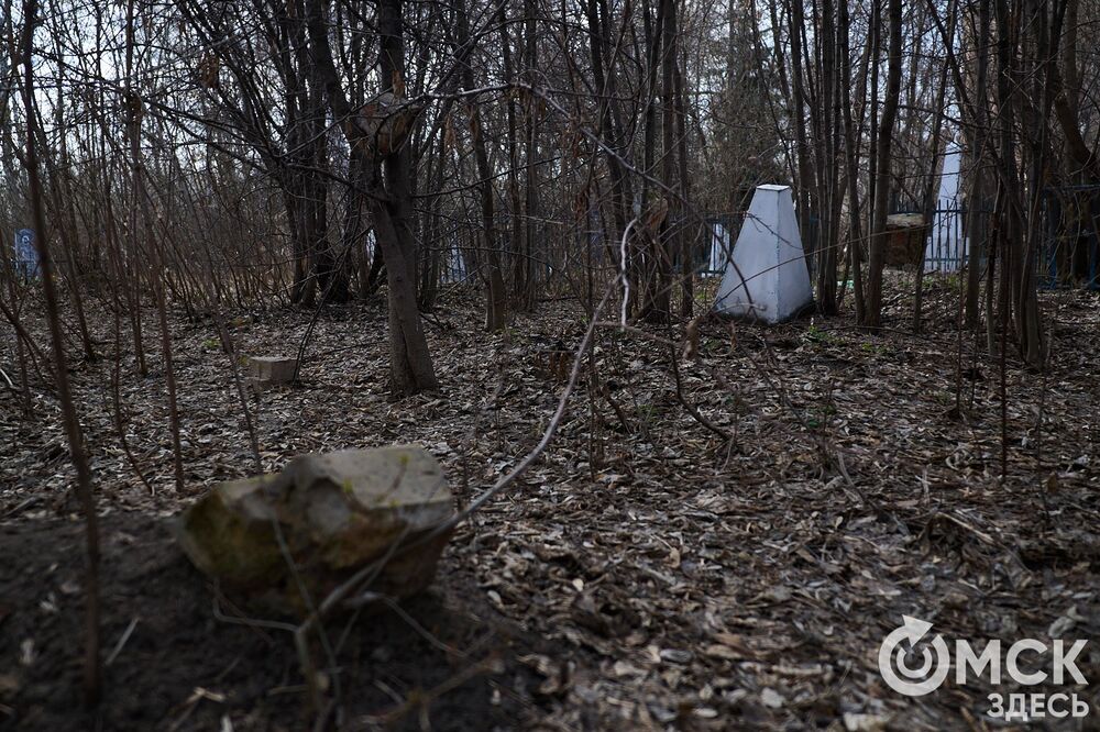 Одно из омских кладбищ, где на Радоницу не увидеть свежих цветов. Фото: Илья Петров