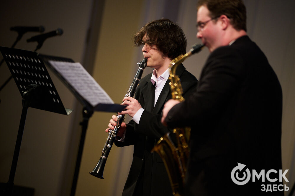 Студенты Омского музыкального училища имени В. Я. Шебалина представили музыкальную программу "Сквозь призму классики". Фото: Илья Петров