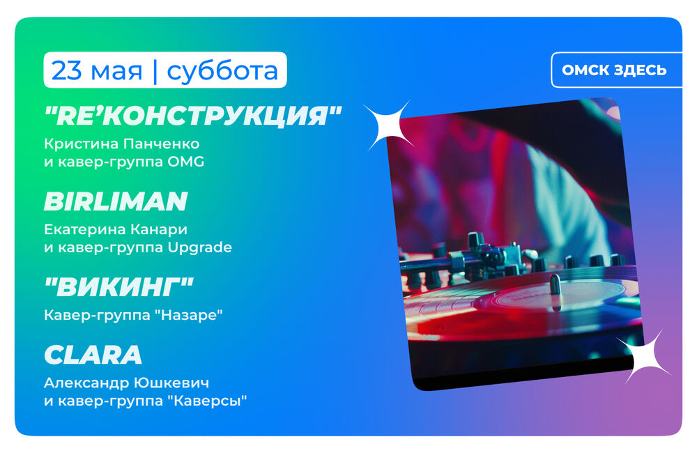 Барная карта 22-23 мая