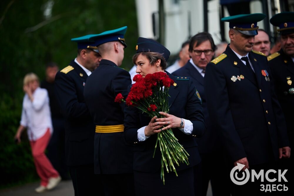 В парке им. 30-летия Победы прошла акция "Боевой расчёт-2026", приуроченная к 108-летию со дня образования пограничной охраны. Фото: Илья Петров