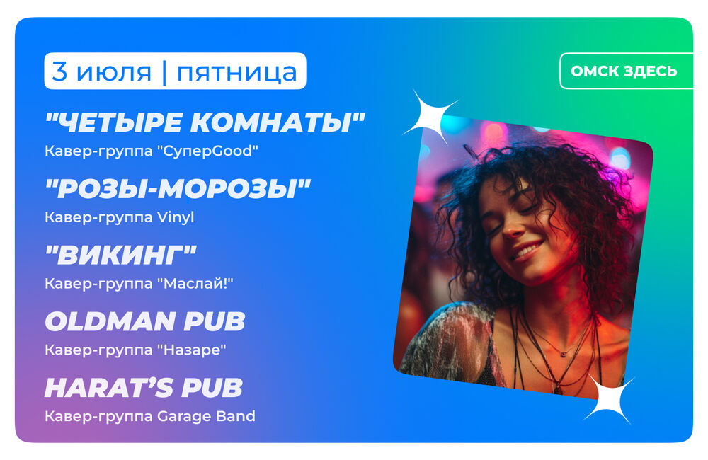Барная карта 3-4 июля