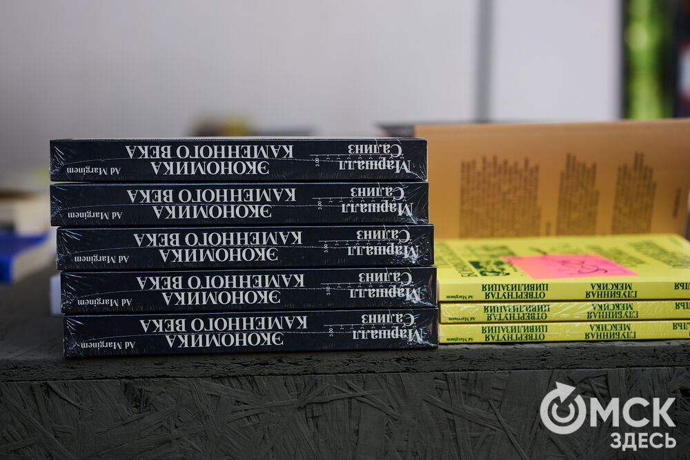 В Омске прошёл книжный фестиваль, где история любви встретилась с экономикой каменного века. Фото: Илья Петров
