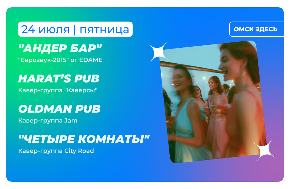 Барная карта 24-25 июля
