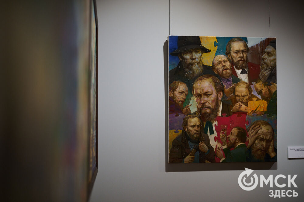 На выставке "Любимый Любинский проспект" представлено 60 произведений Г. П. Кичигина из мастерской художника и коллекции Музея имени М. А. Врубеля. Фото: Илья Петров