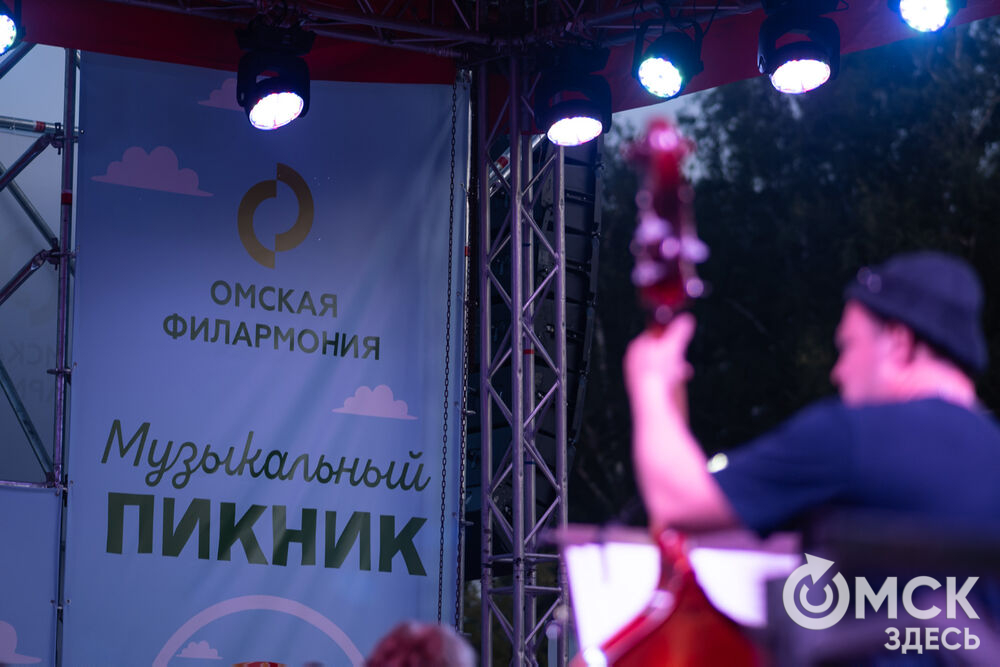Первый день фестиваля "Музыкальный пикник" состоялся при участии Омского губернаторского камерного оркестра под управлением Григория Вевера. Фото: Елизавета Медведева