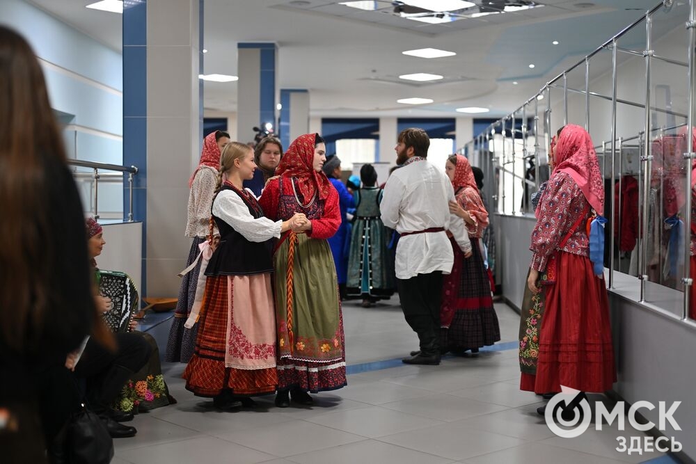 Всероссийский фестиваль-конкурс фольклорных ансамблей "Традиции" в Омске. Фото: Илья Петров