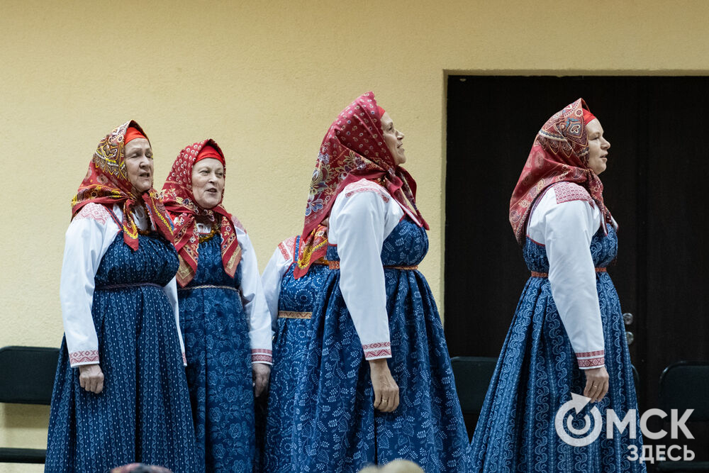 В Омском музыкальном училище имени В. Я. Шебалина прошёл концерт-презентация участников фестиваля фольклорных ансамблей. Фото: Елизавета Медведева