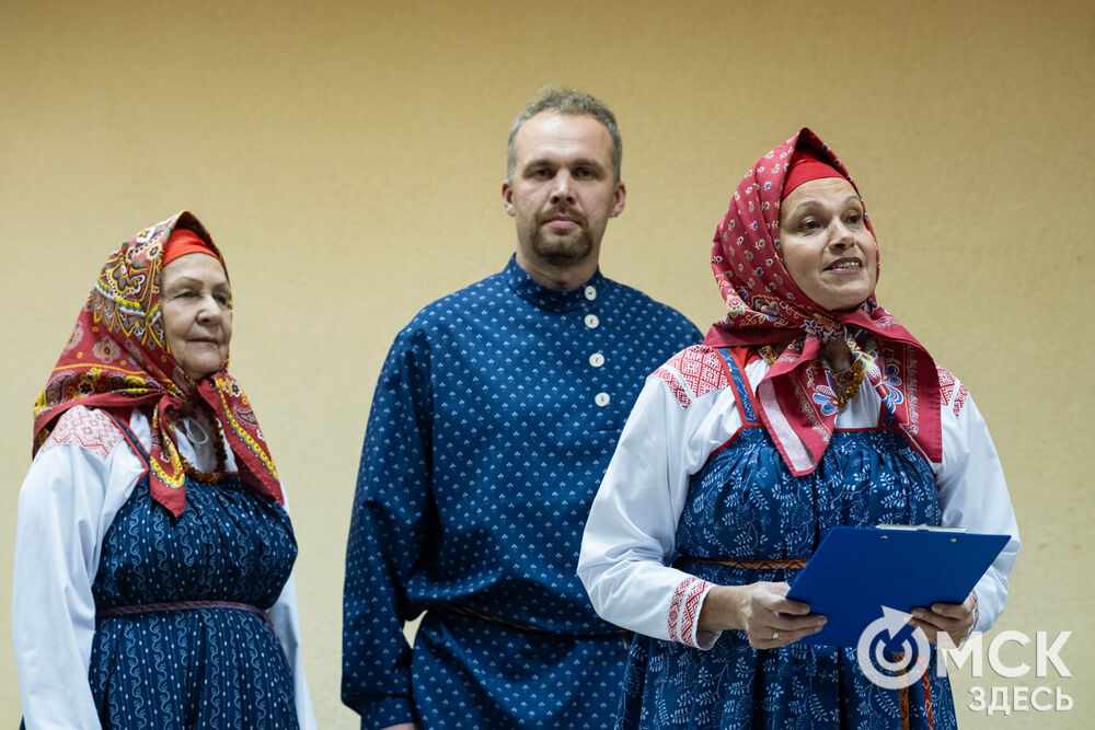 В Омском музыкальном училище имени В. Я. Шебалина прошёл концерт-презентация участников фестиваля фольклорных ансамблей. Фото: Елизавета Медведева
