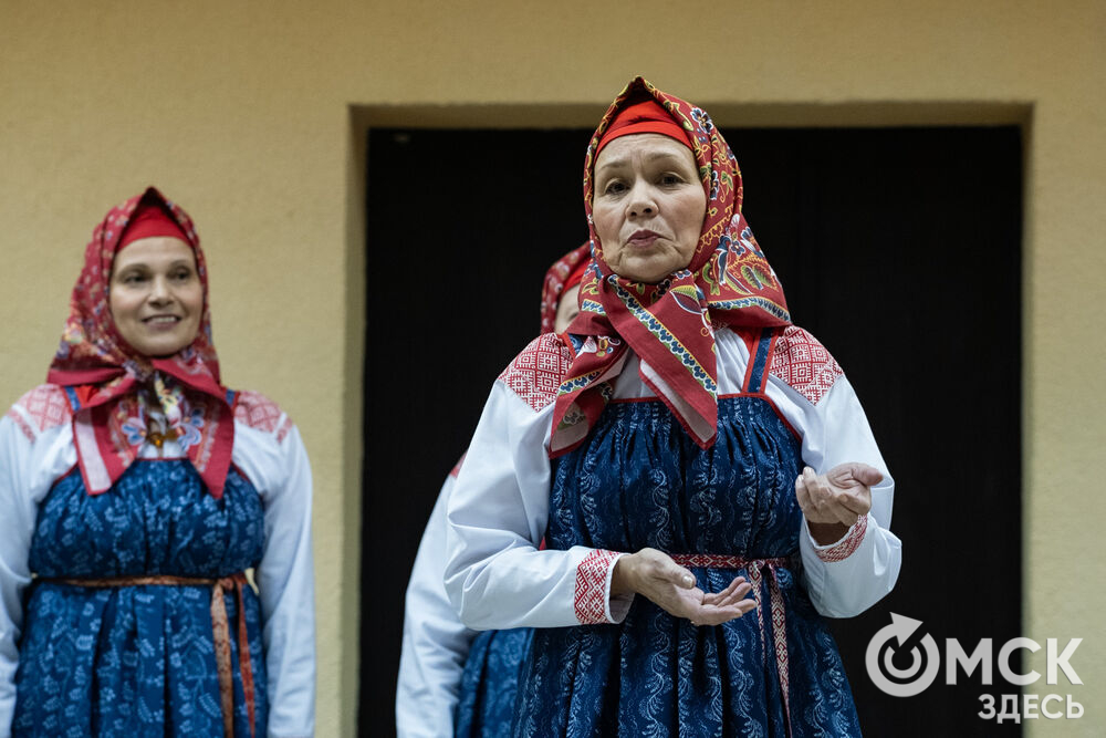 В Омском музыкальном училище имени В. Я. Шебалина прошёл концерт-презентация участников фестиваля фольклорных ансамблей. Фото: Елизавета Медведева