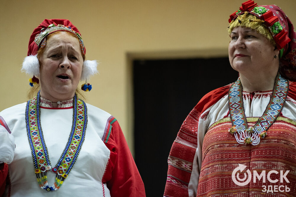 В Омском музыкальном училище имени В. Я. Шебалина прошёл концерт-презентация участников фестиваля фольклорных ансамблей. Фото: Елизавета Медведева